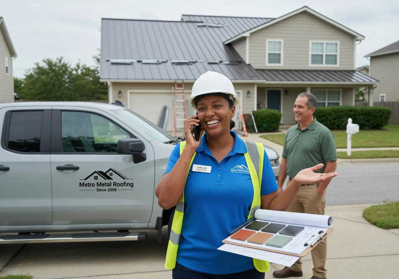 Storm Damage Metal Roof Repair in Zanesville, IN